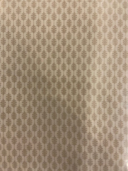 Fabric cotton patterned 9.5 x 17.375 inches