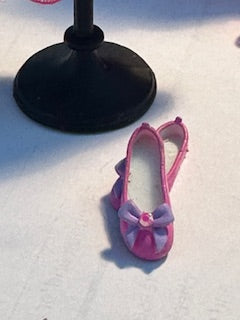 Fuschia dress collection with matching shoes