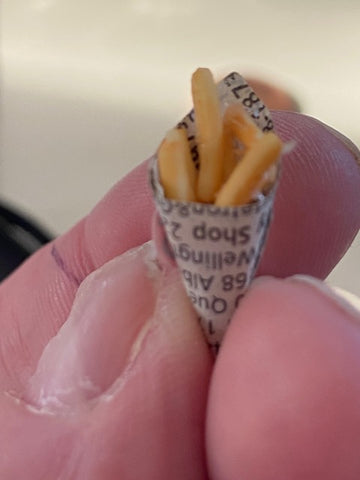 Fries in a cone