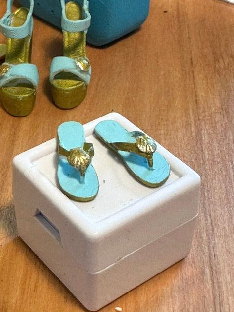 Beach flip flops