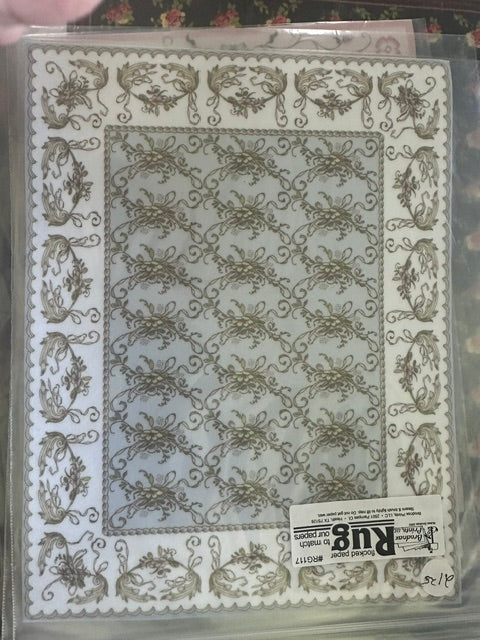 Assorted printed rugs/carpet (9 x 7.25 inches)
