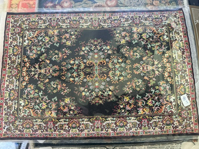 7.75x12 inch approx woven rug/carpet