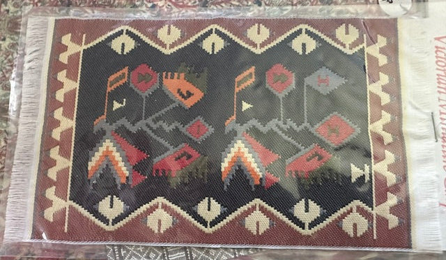 4x7 inches woven rug/carpet