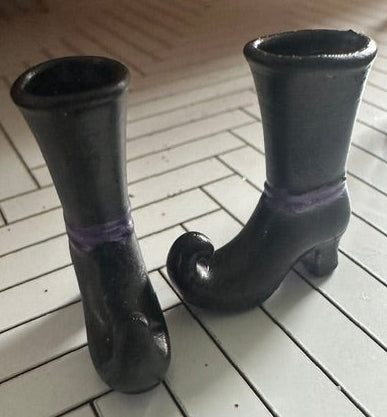 Pair of boots for witches