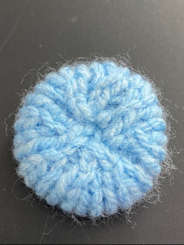 Mini knitted pillows-approx 1.25 inches in diameter