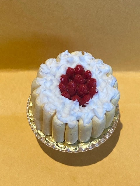 Strawberry shortcake handcrafted