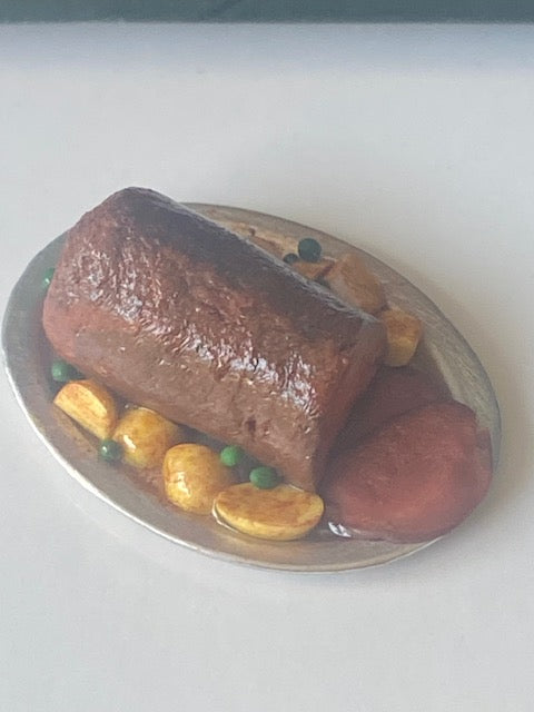 Handcrafted rolled roast