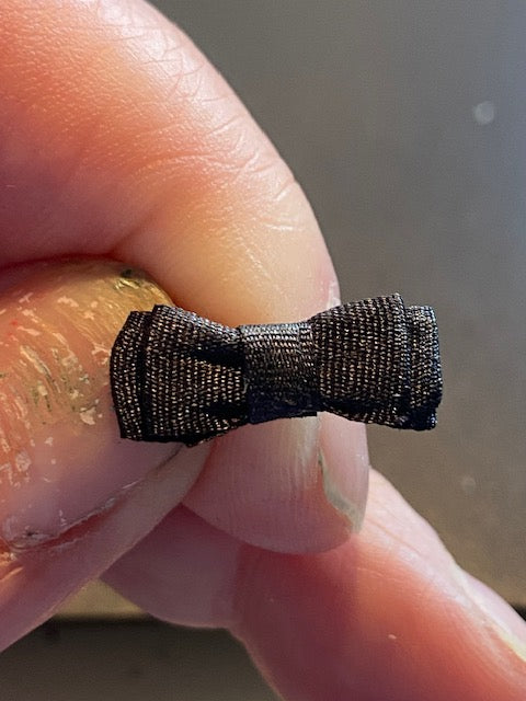 Bow tie and cumberbund