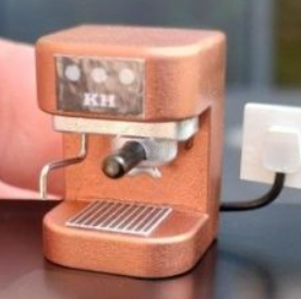 Handcrafted espresso coffee maker