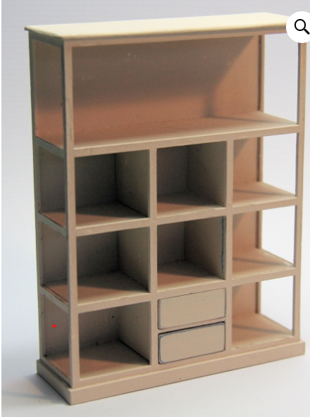Book display cabinet kit