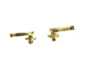 Door handle gold-pair