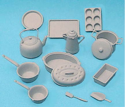 Chrysnbon cookware kit - grey