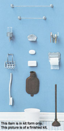 Bathroom accessory kit
