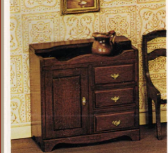 House of Miniatures Dry sink Kit