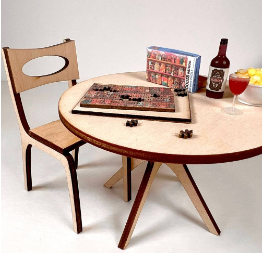 Table and 2 chairs kit