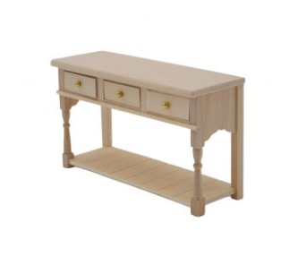 Paint it yourself console table