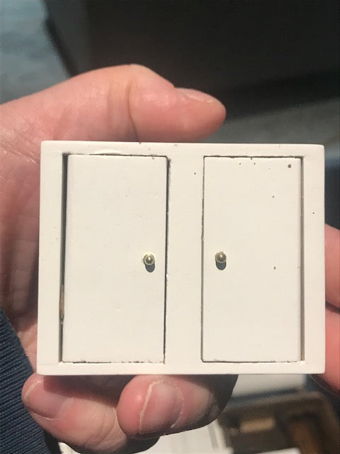 White Cupboard REG PRICE $5.99 SALE