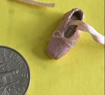 Doll's Cobbler Ballet shoes handcrafted