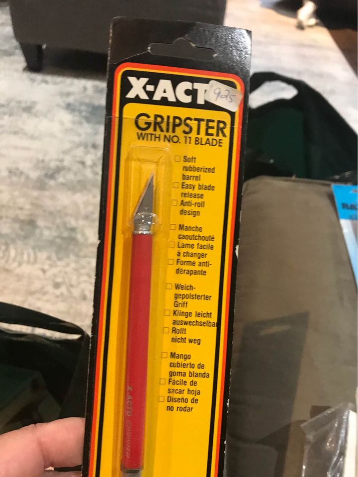 Xacto Gripster Knife Your Dollhouse Miniature Headquarters