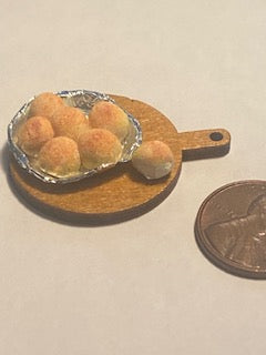 Handcrafted round bun board