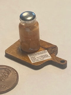 Handcrafted peach preserves