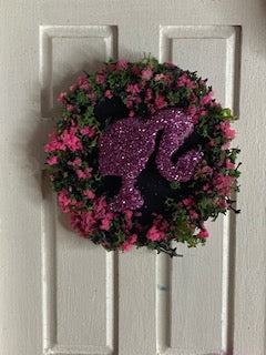 Wreath-This is 1:12 scale; not Barbie size