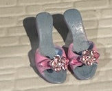 Bustier/Corset handcrafted and matching shoes plus accessory