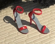 Bustier/corset and matching shoes and accessories