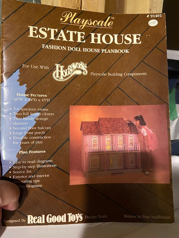 Barbie house plans book