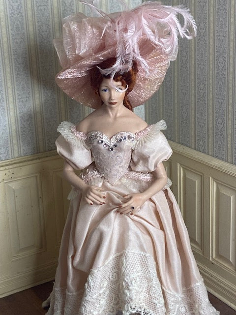 Porcelain Lady handcrafted  REG PRICE $645  Sale