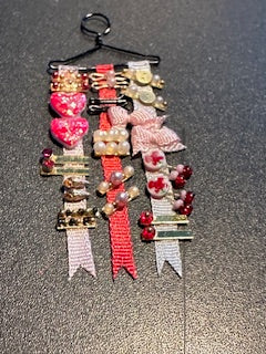 Assorted Hair accessories hanger-handcrafted (series g-1)