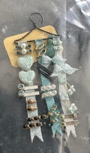 Assorted Hair accessories hanger-handcrafted (series g-1)