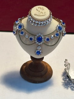 Sun Lemmons Maria Feodorovna necklace and tiara jewelry set