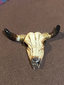 Animal head for mounting handpainted