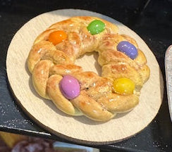Braided easter bread-handcrafted