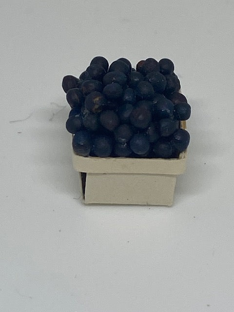 Basket of blueberries