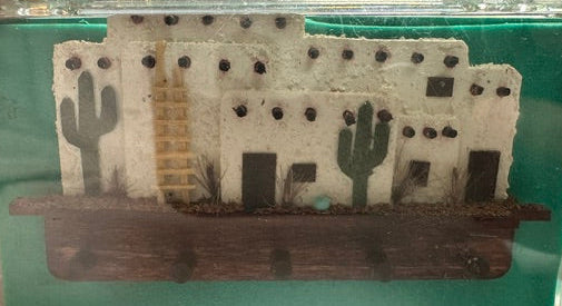 Adobe or southwest handcrafted rack