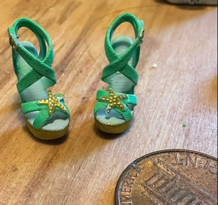 Summer shoes handpainted