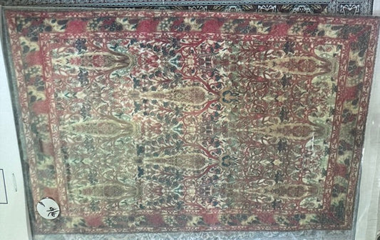 Printed rug (5.5x8.75 inches approx)