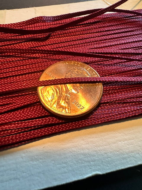 1/16 inch Cording assorted-priced by the yard (series T/R-9)