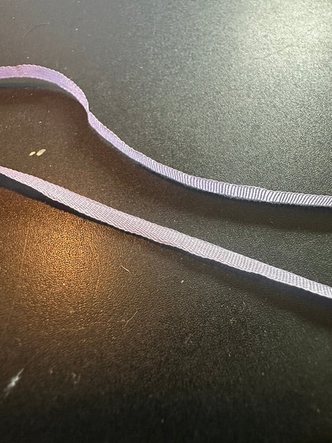 Assorted silk ribbon thin2mm-Priced per yard