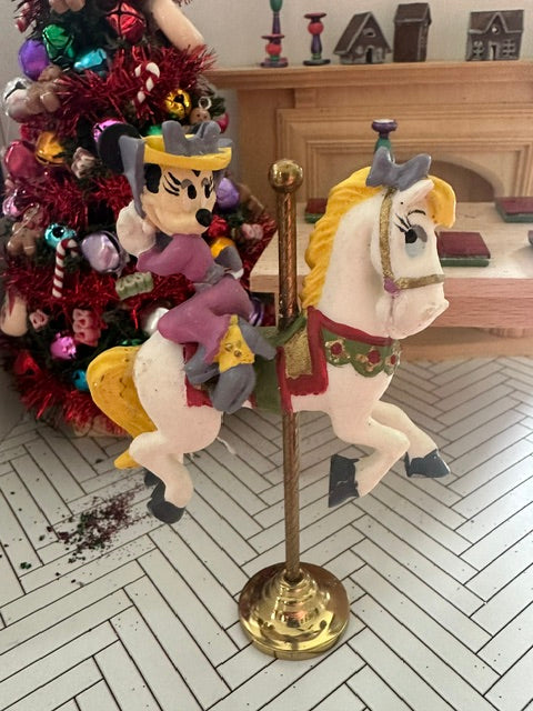Minnie Mouse on carousel-REG PRICE $35  SALE
