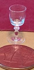 Set of 4 glasses-real glass