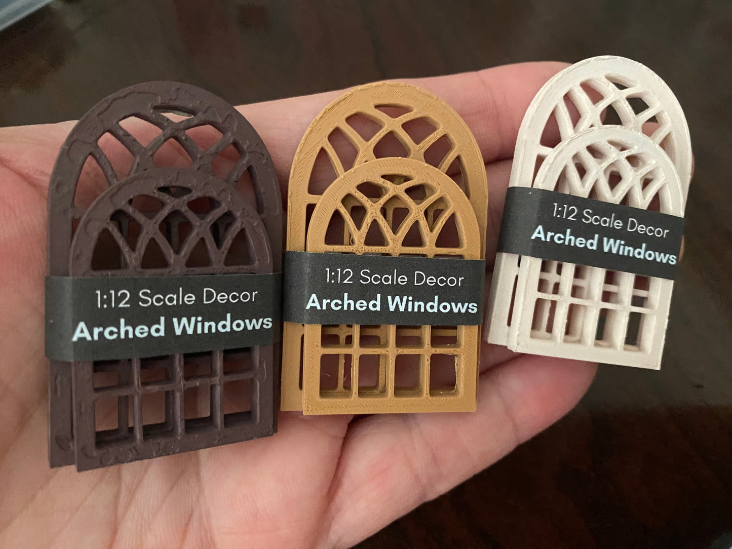 Artisan designed Decor Window Frames-Comes in a pair (one large;onemedium)