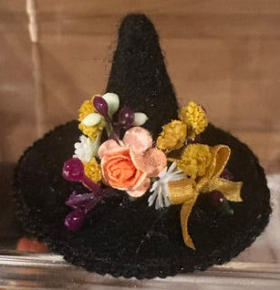 Assorted handcrafted hats for witches