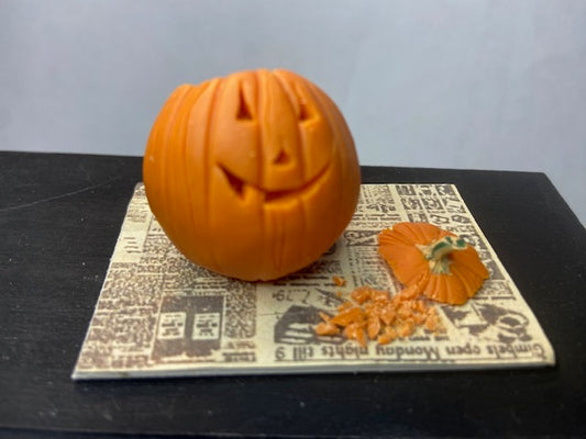 Handcrafted pumpkin carving