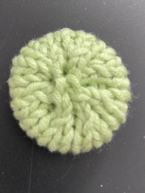 Mini knitted pillows-approx 1.25 inches in diameter
