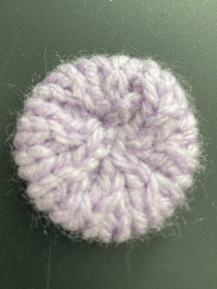 Mini knitted pillows-approx 1.25 inches in diameter