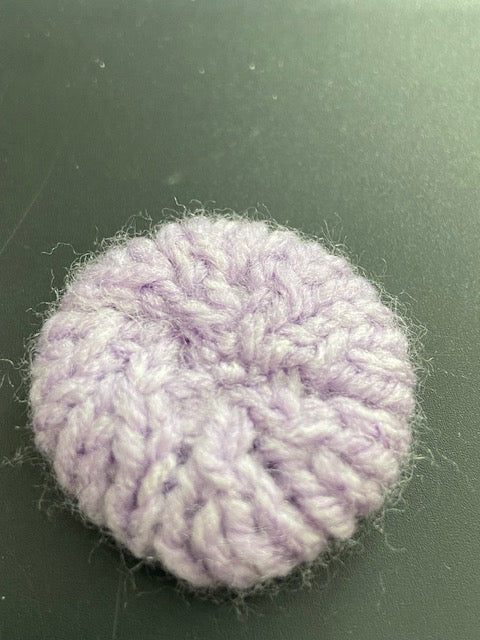Mini knitted pillows-approx 1.25 inches in diameter
