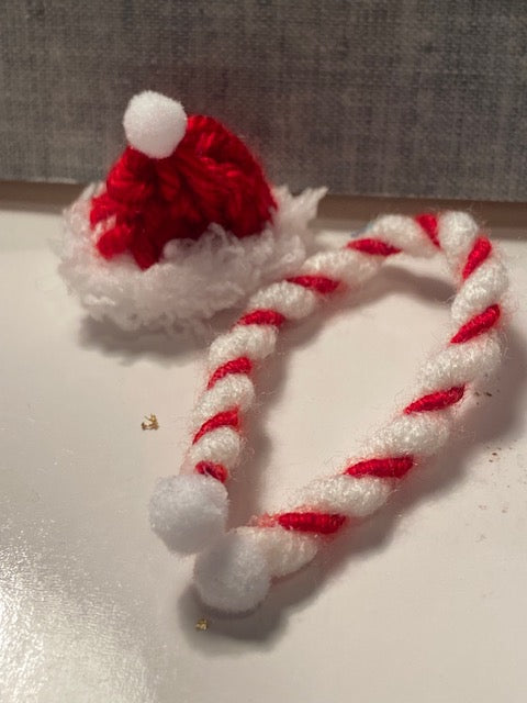 Handcrafted hat and scarf set